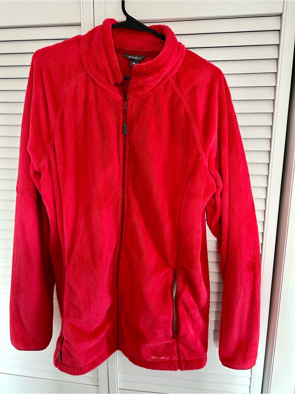 Eddie Bauer Plush Coral Fleece Jacket